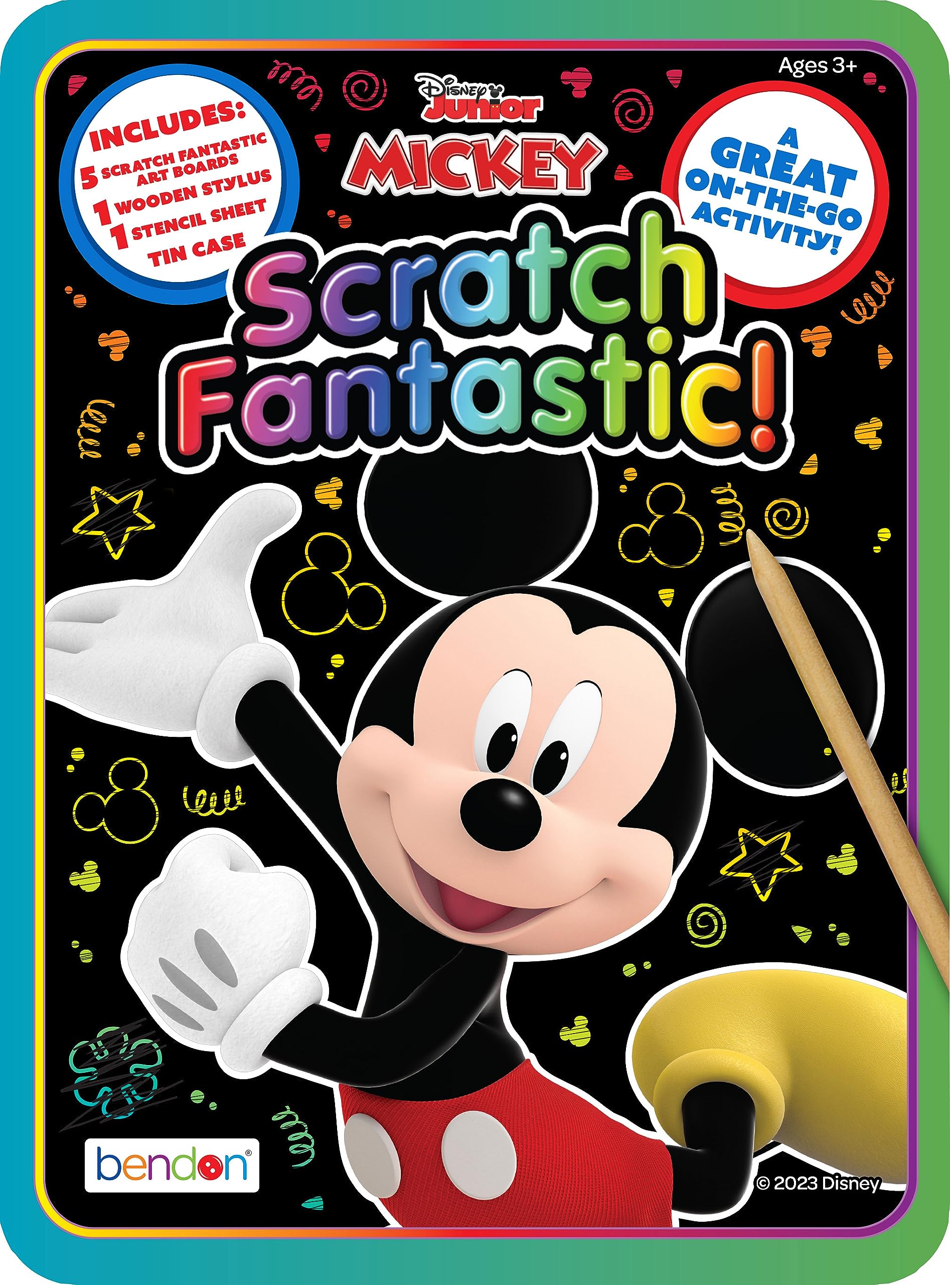 Amazon.com: Disney Mickey Mouse Scratch Fantastic, Reveal